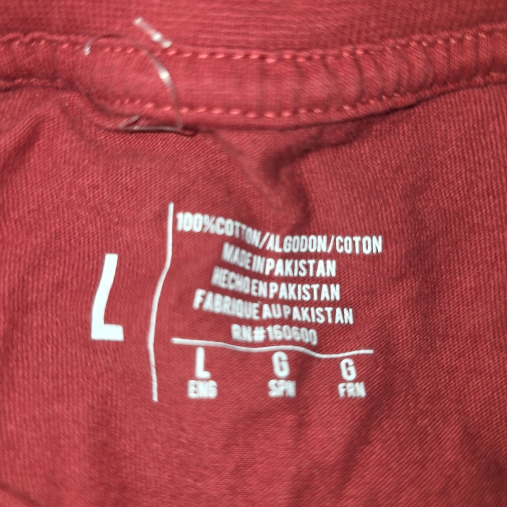 Bass Pro Shops Vibrant Red Short Sleeve Tee - Picture 3 of 3